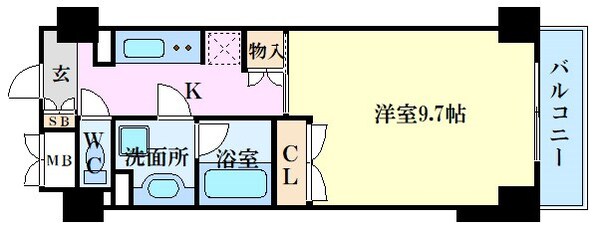 T-1FLATの物件間取画像